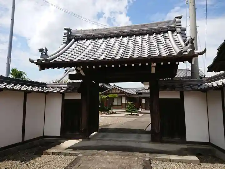 妙建寺の山門・神門