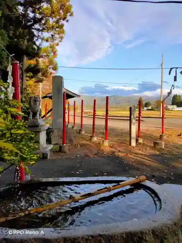 早池峯神社の手水