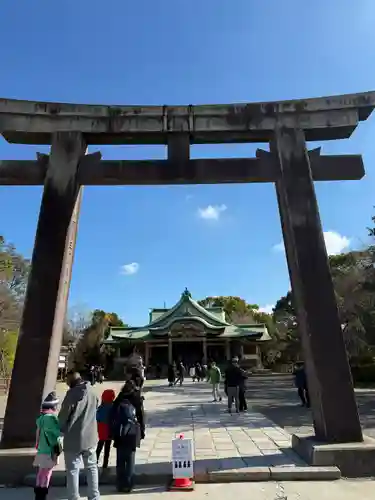 豊國神社の鳥居