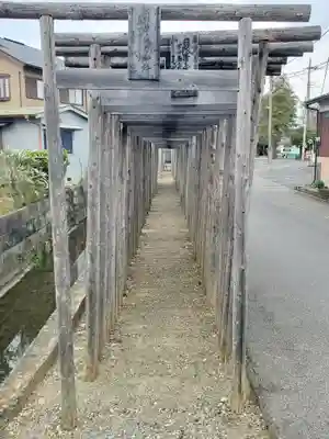 日限富士浅間神社の鳥居