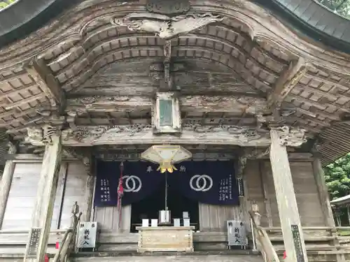 神峯寺の本殿