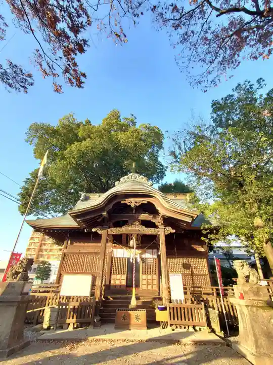 阿邪訶根神社の本殿・本堂