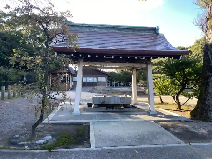結城神社の手水舎