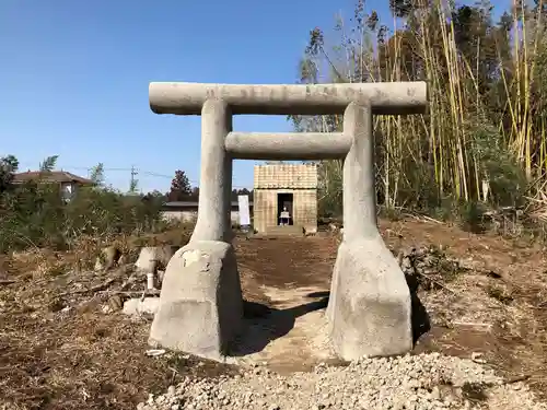 百里神社の鳥居