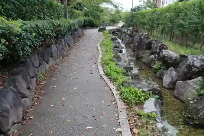 開成山大神宮の周辺