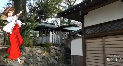 上田端八幡神社の本殿・本堂