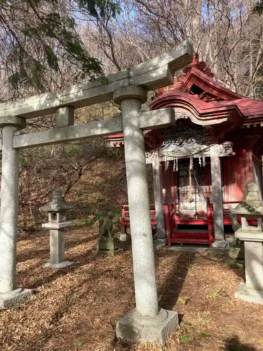 忍路神社の鳥居