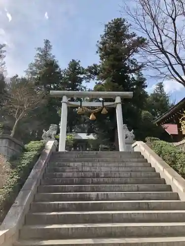 中氷川神社の鳥居