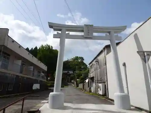 小一領神社の鳥居