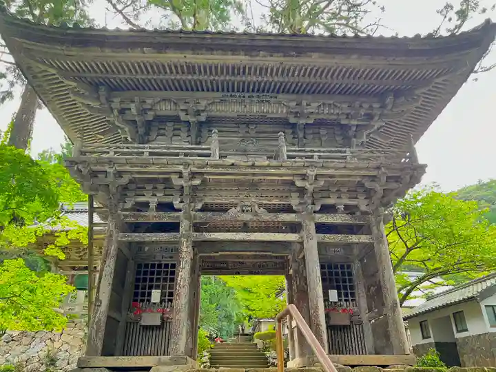 明通寺の山門・神門