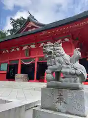 赤城神社の狛犬