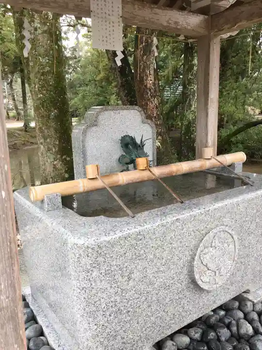橘樹神社の手水舎