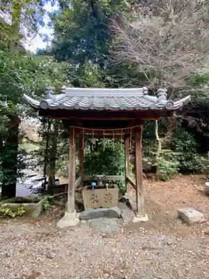 蟬丸神社(蝉丸神社)の手水舎
