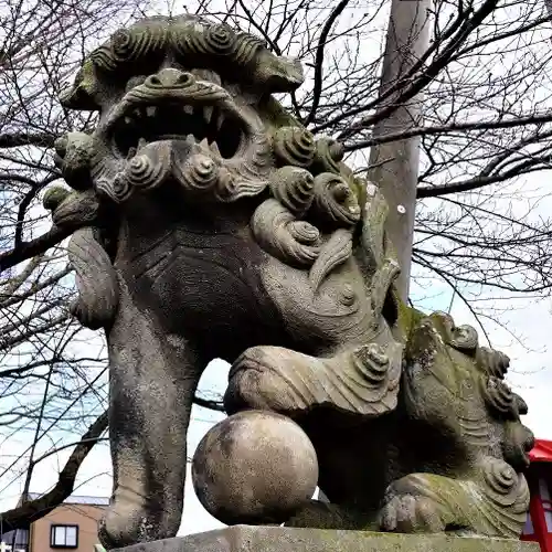 神炊館神社 ⁂奥州須賀川総鎮守⁂の狛犬