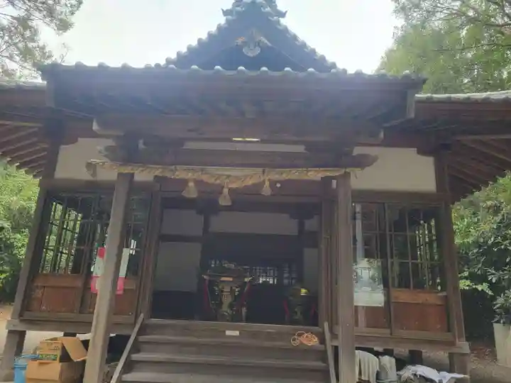 吉井神社の本殿・本堂
