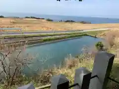 水分神社の景色