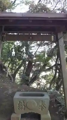 坊辺田水神宮の手水舎