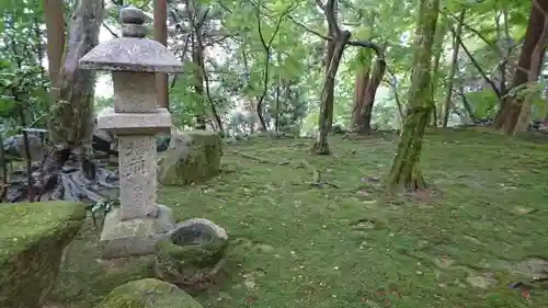 瓦屋寺の庭園