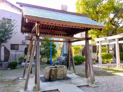 神明社（伝馬神明社）の手水舎