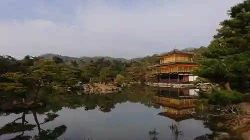 鹿苑寺（金閣寺）の庭園