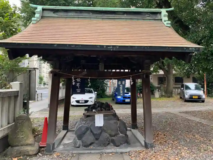 大森神社の手水舎