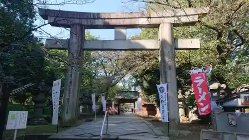 上野東照宮の鳥居