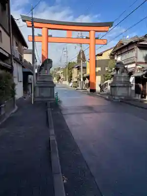 今宮神社の鳥居