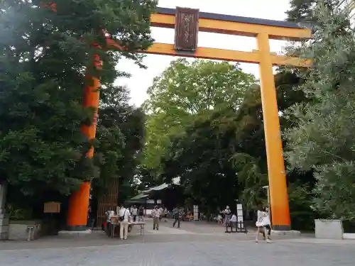 川越氷川神社の鳥居