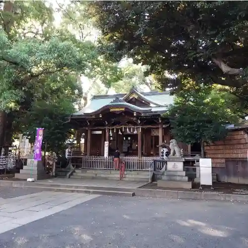中目黒八幡神社の本殿・本堂