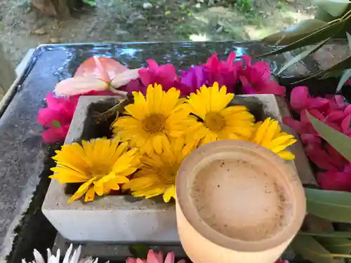 坂本八幡神社の手水舎