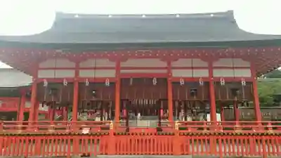 伏見稲荷大社の本殿・本堂