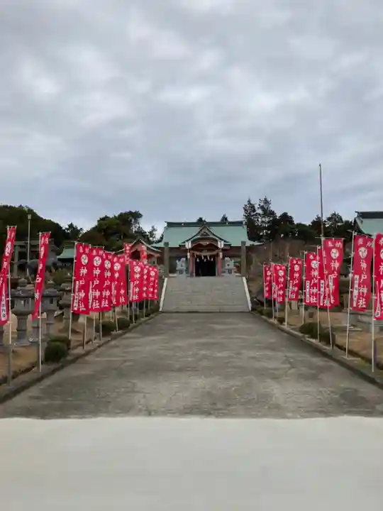 神戸神社の本殿・本堂