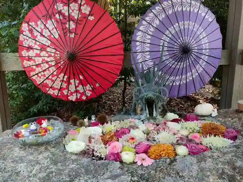 彌都加伎神社の手水