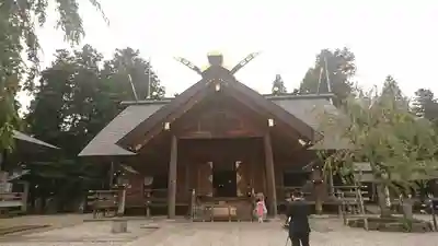 開成山大神宮の本殿・本堂
