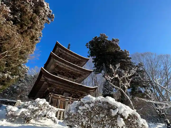 国宝 大法寺の塔