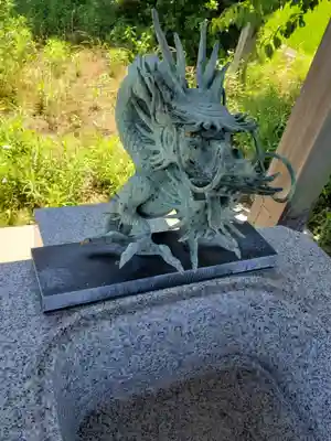 駒方神社の手水舎