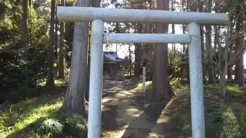 神明雷神社の鳥居