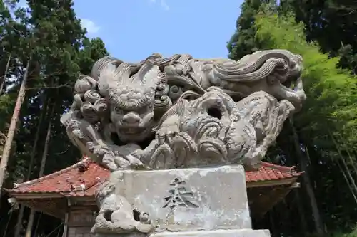 鹿島神社の狛犬