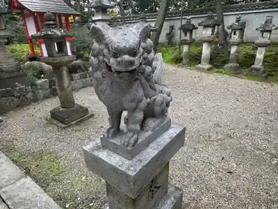 元石清水八幡神社の狛犬