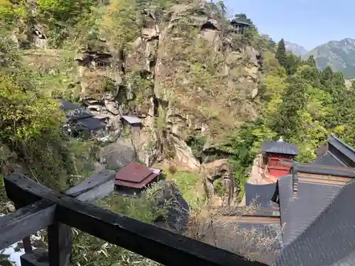 宝珠山 立石寺の景色