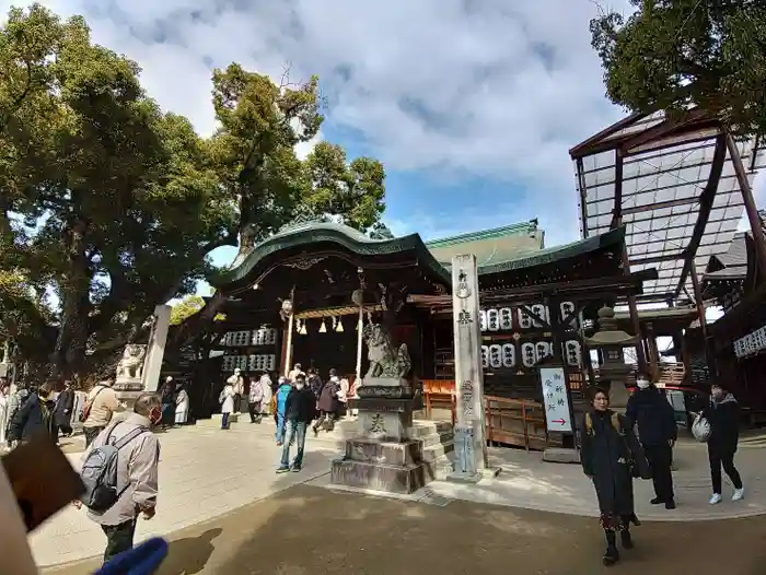 石切劔箭神社の本殿