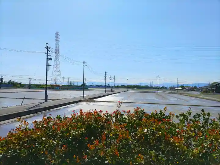 小川熱田社の周辺