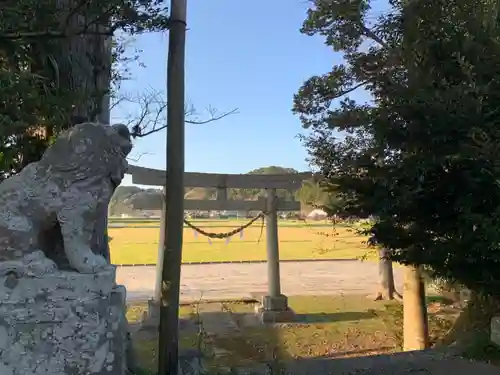 帝跡神社の景色