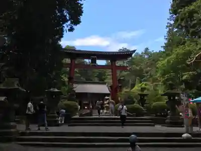 北口本宮冨士浅間神社の鳥居