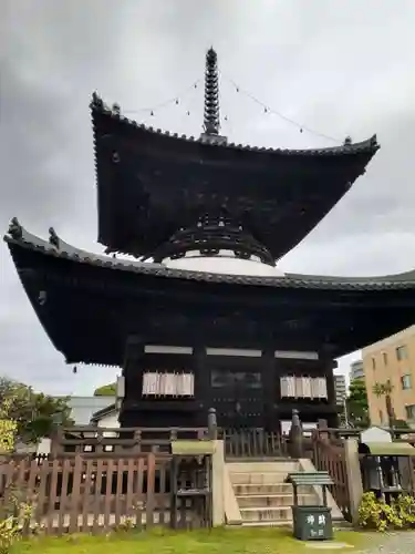 愛染堂勝鬘院の塔