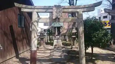 粟津天満神社の鳥居