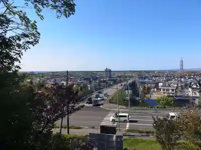 星置神社の周辺