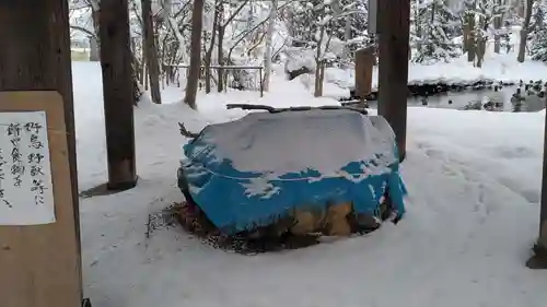 永山神社の手水舎