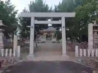 神明社(服岡神社)の鳥居