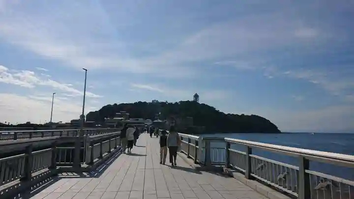 江島神社の景色